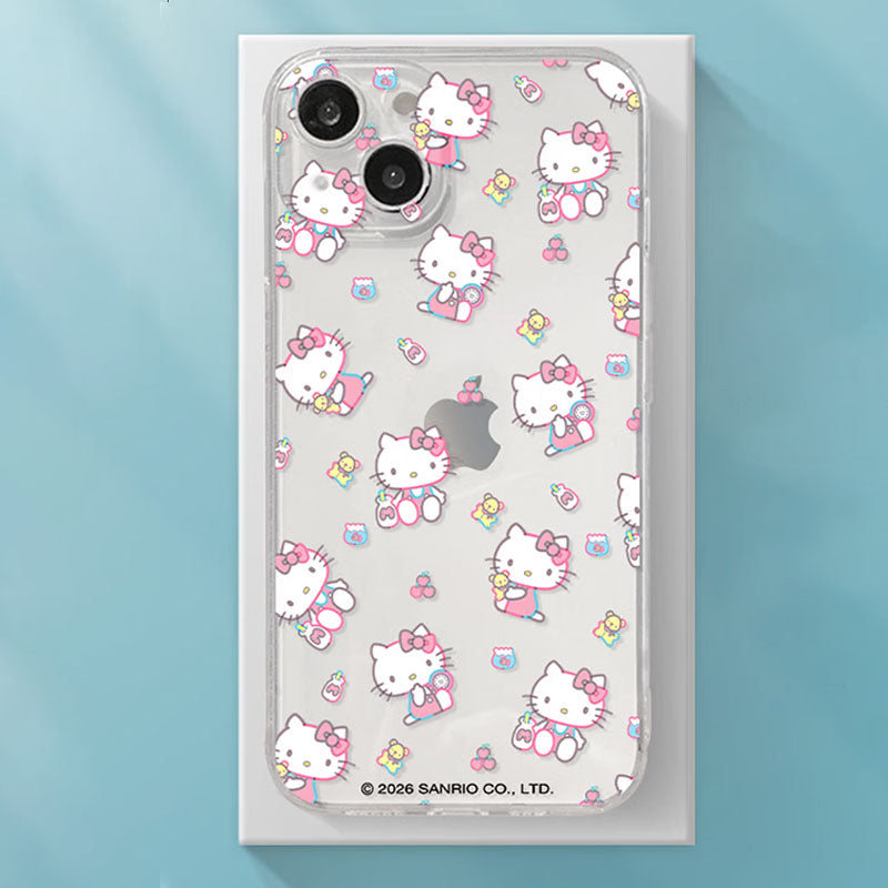 All-Over Print Slim Lightweight Clear Phone Case for iPhone C-80122