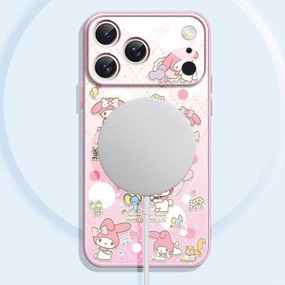 Slim Glass MagSafe Compatible Phone Case for iPhone C-80201