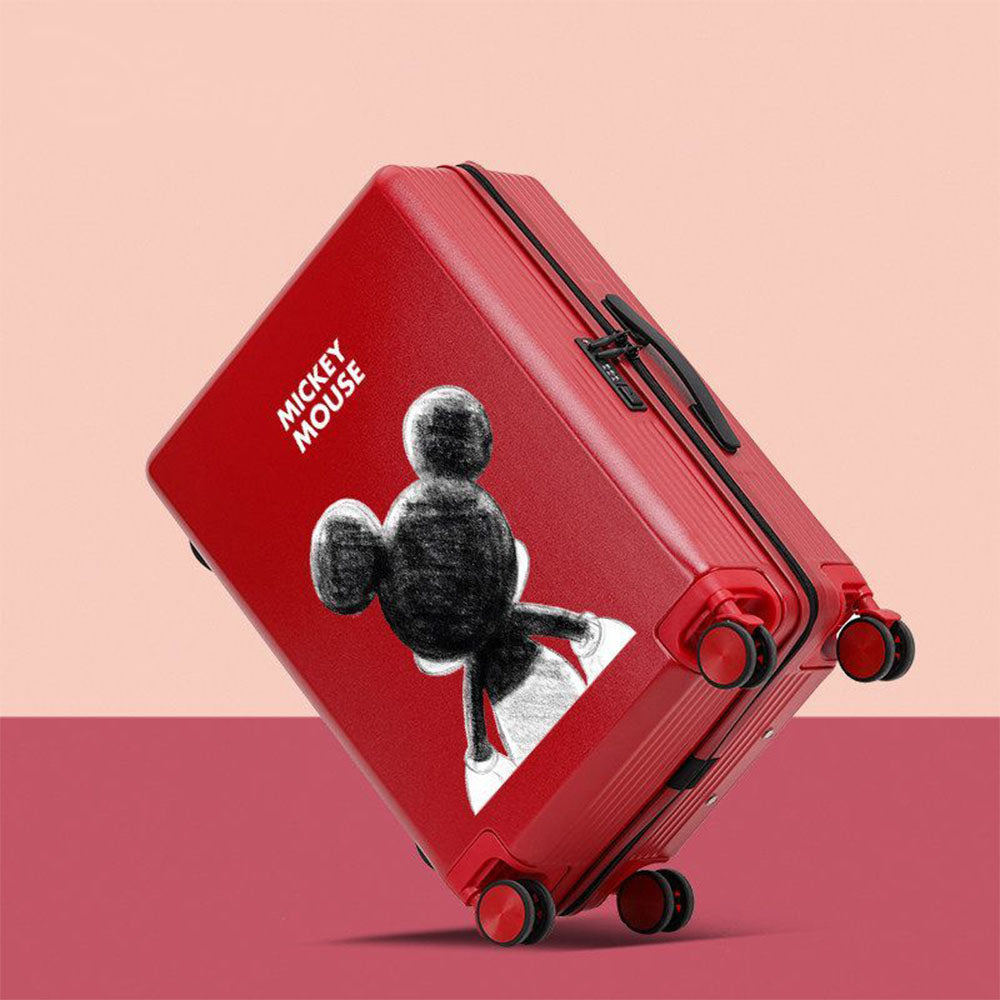 Lightweight Double Spinner Suitcase with Combination Lock C-30031
