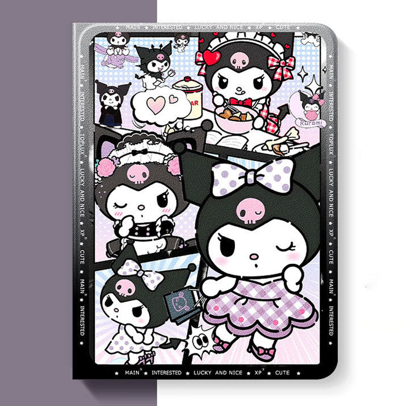Lightweight Shockproof iPad Case with Stand Double-Sided Print C-80101