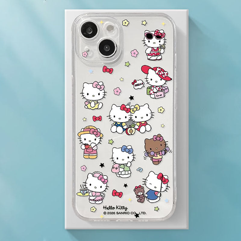 All-Over Print Slim Lightweight Clear Phone Case for iPhone C-80122