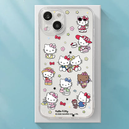 All-Over Print Slim Lightweight Clear Phone Case for iPhone C-80122
