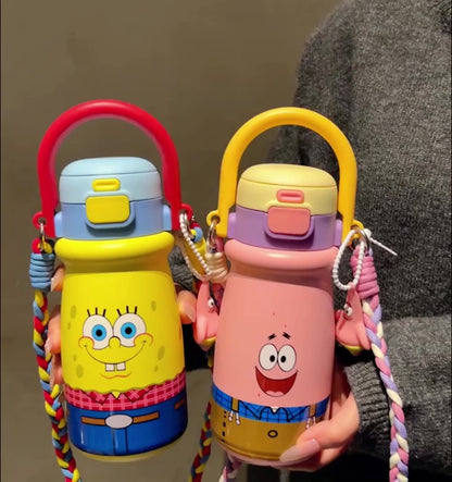 Cute 530mL Portable Dual-Drink Insulated Water Bottle C-210