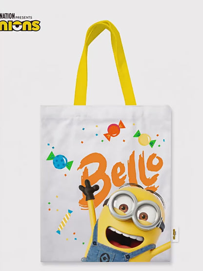 Large Capacity Printed Canvas Tote Bag C-369