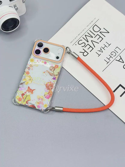 Shockproof iPhone Case with Detachable Short/Long Strap C-80171