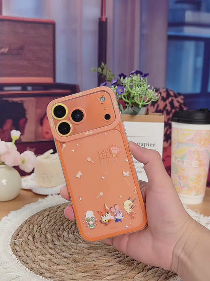 Clear Shock-Resistant iPhone Case with Raised Edge Protection C-80053