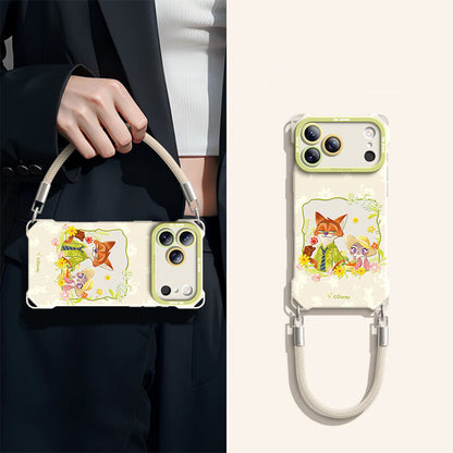 Cute Shockproof iPhone Case with Detachable Strap C-80169