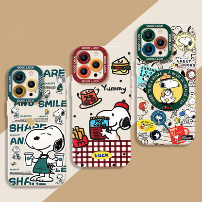 iPhone Compatible Silicone-Style Shockproof Phone Case C-80141