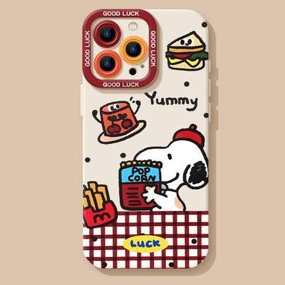 iPhone Compatible Silicone-Style Shockproof Phone Case C-80141
