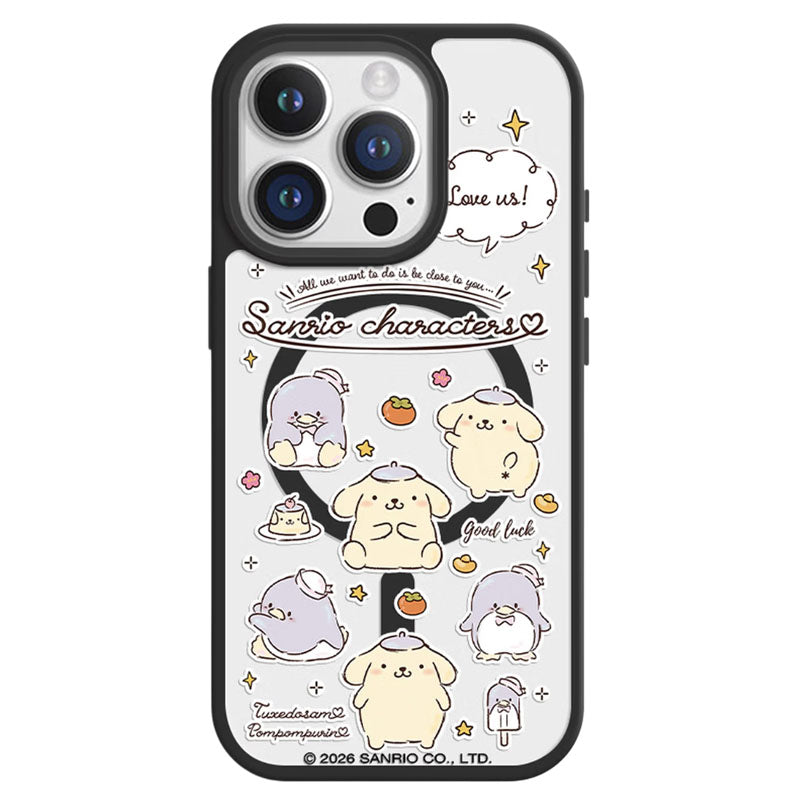 Clear Shock-Absorbing Phone Case with Camera Lens Protection for iPhone C-80123