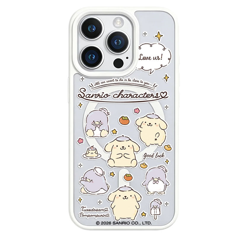 Clear Shock-Absorbing Phone Case with Camera Lens Protection for iPhone C-80123