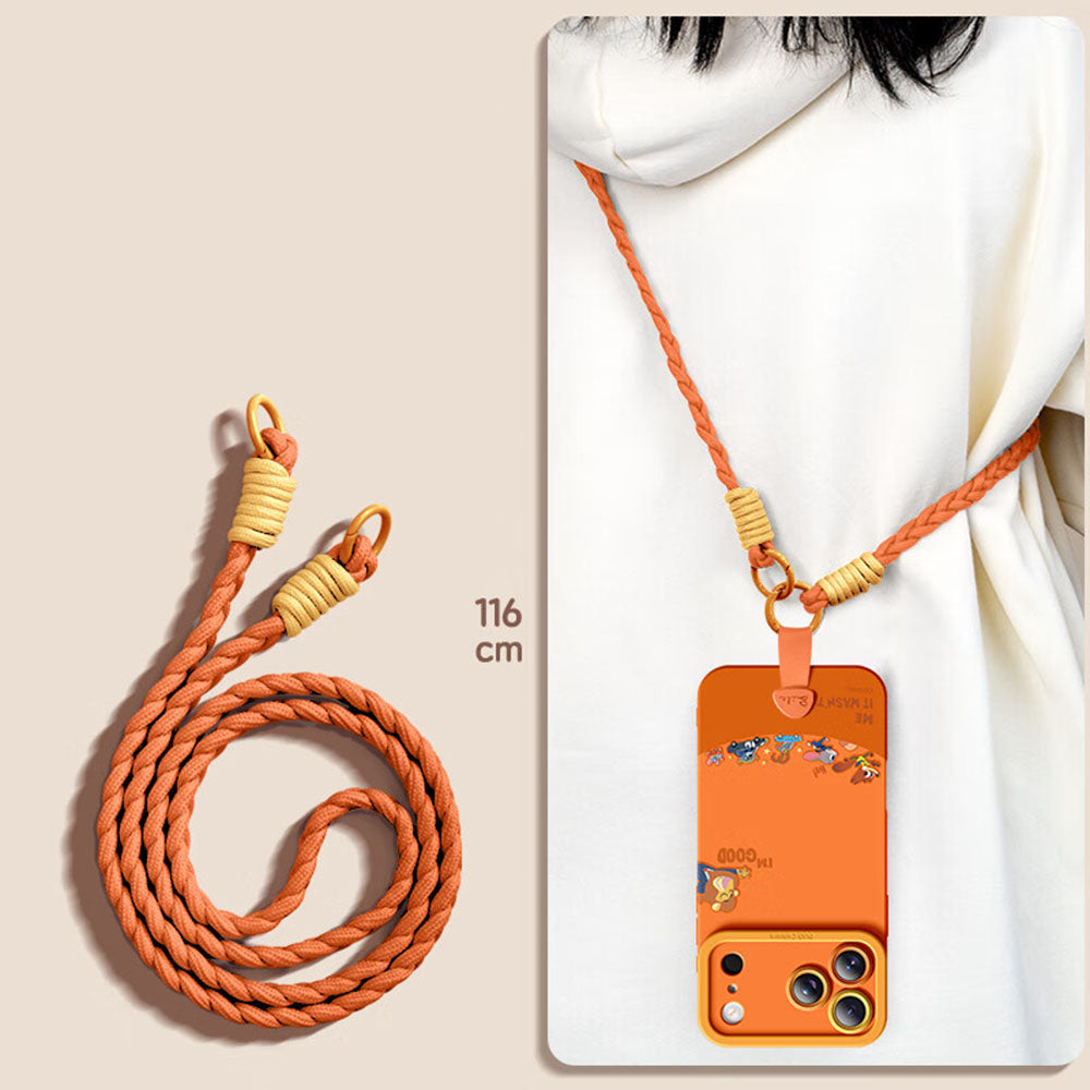 Corner Protection Shockproof Phone Case with Strap for iPhone C-80186