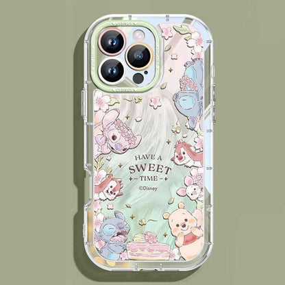Cute Print Clear iPhone Case with Camera Protection C-80133