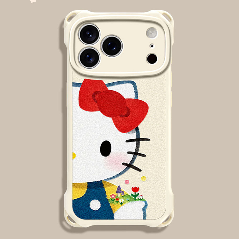 Leather-Look Soft iPhone Case with Detachable Strap C-80168
