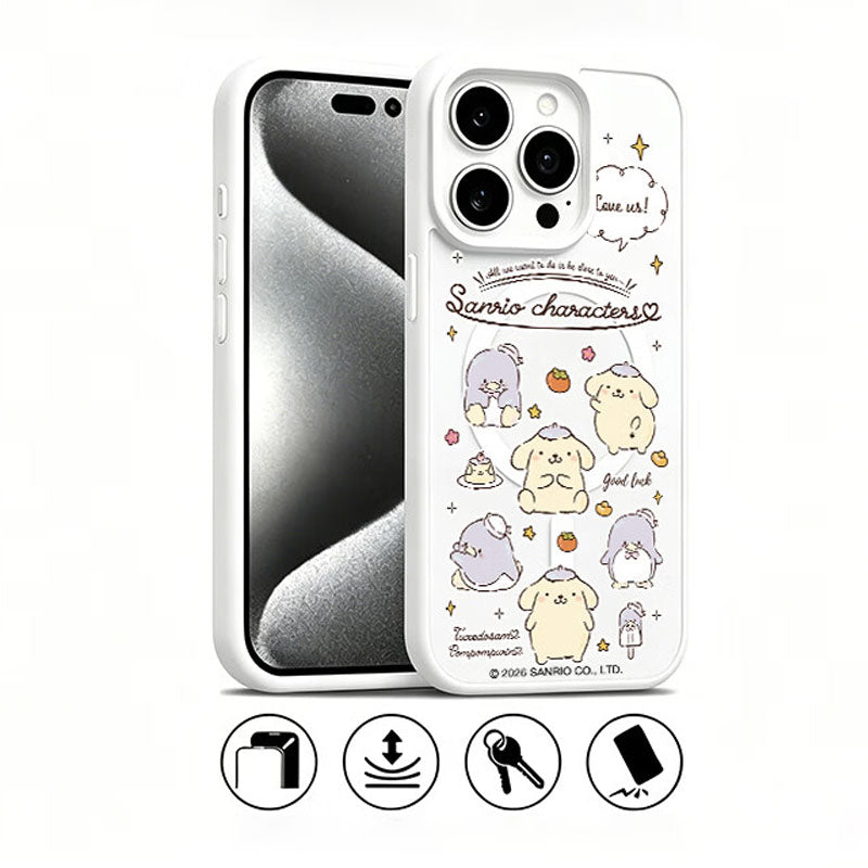 Clear Shock-Absorbing Phone Case with Camera Lens Protection for iPhone C-80123