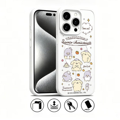 Clear Shock-Absorbing Phone Case with Camera Lens Protection for iPhone C-80123