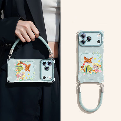 Cute Shockproof iPhone Case with Detachable Strap C-80169
