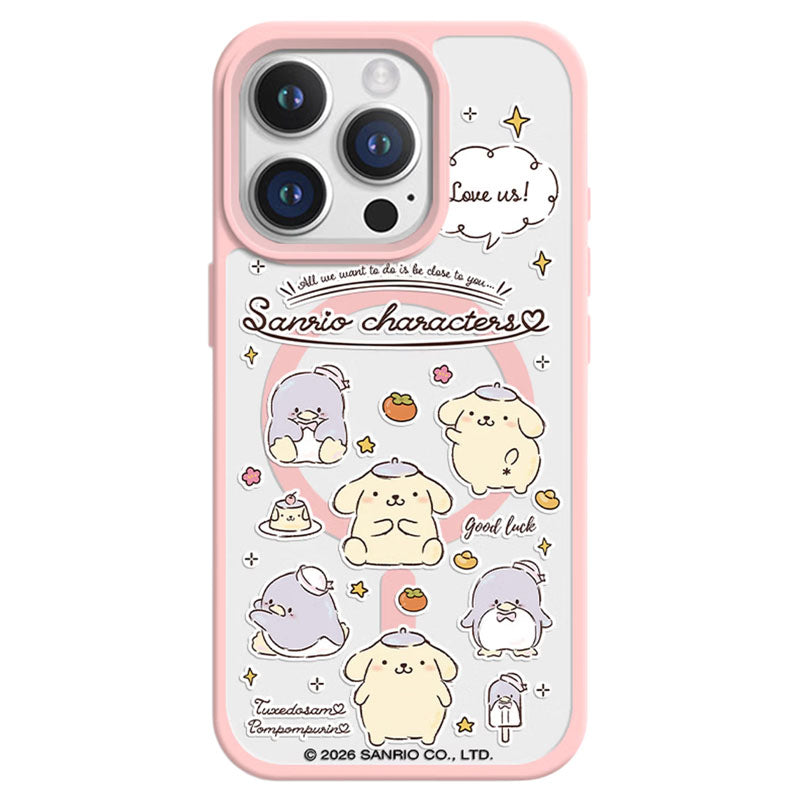 Clear Shock-Absorbing Phone Case with Camera Lens Protection for iPhone C-80123
