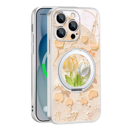 Phone Case with 360° Rotating Ring Stand for iPhone C-80134