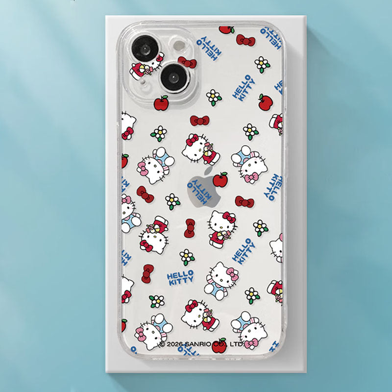 All-Over Print Slim Lightweight Clear Phone Case for iPhone C-80122